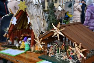 Orszak Trzech Króli w Zabrzegu - konkurs szopek