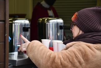 Orszak Trzech Króli w Zabrzegu - zakończenie