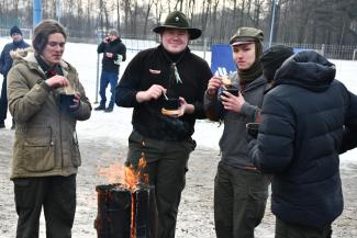 Orszak Trzech Króli w Zabrzegu - zakończenie