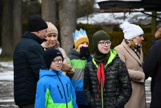 Orszak Trzech Króli w Zabrzegu - zakończenie