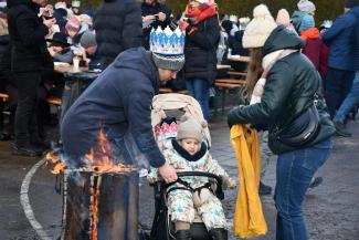Orszak Trzech Króli w Zabrzegu - zakończenie