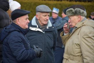 Orszak Trzech Króli w Zabrzegu - zakończenie