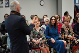 pokaz mody w bibliotece