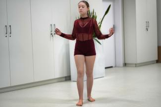 pokaz mody w bibliotece