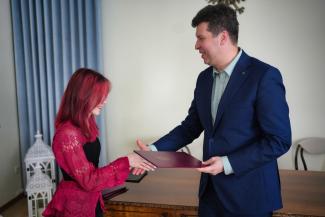 wręczanie wyróżnień