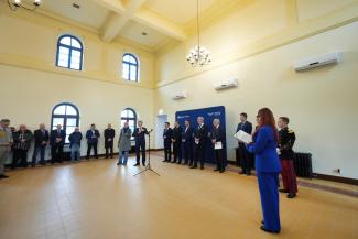 uroczyste otwarcie dworca