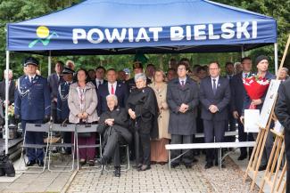 uroczystości na cmentarzu w Dankowicach