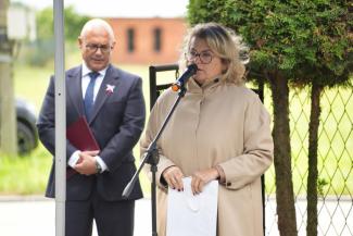 uroczystości na cmentarzu w Dankowicach