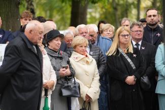 uroczystości na cmentarzu w Dankowicach