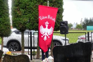 uroczystości na cmentarzu w Dankowicach