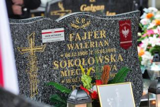 uroczystości na cmentarzu w Dankowicach