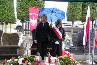 uroczystości na cmentarzu w Dankowicach