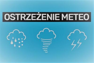 Ikonka dotycząca ostrzeżenia meteorologicznego