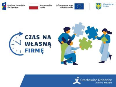 baner projektu Czas na własną firmę