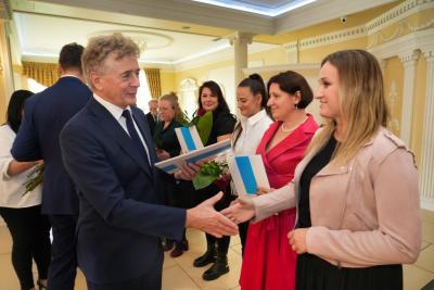 Uroczyste spotkanie z nauczycielami z okazji Dnia Edukacji Narodowej