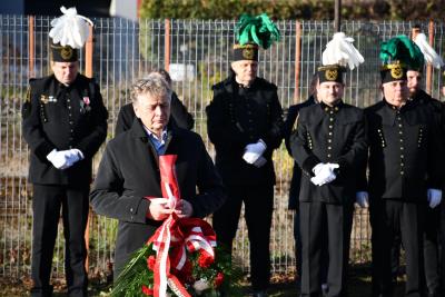 Burmistrz z wieńcem