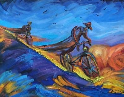 Strachy polne - obraz