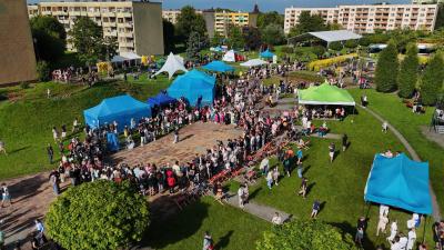 Park na Półnowy w trakcie wydarzenia