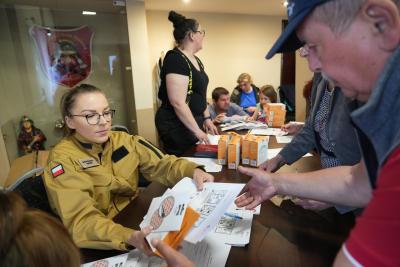czujnik odbierany przez mieszkańca