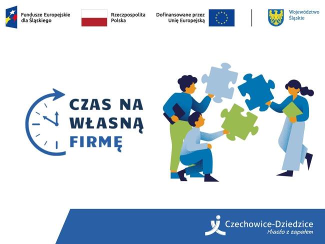 Grafika dedykowana projektowi Czas na własną firmę
