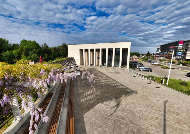Miejska Biblioteka Publiczna widziana z góry