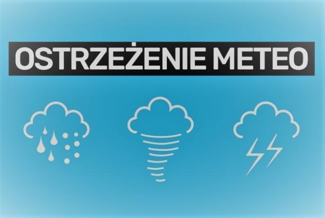 Ikonka dotycząca ostrzeżenia meteo
