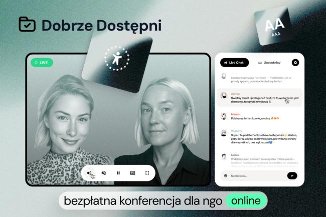 Grafika promująca konferencję