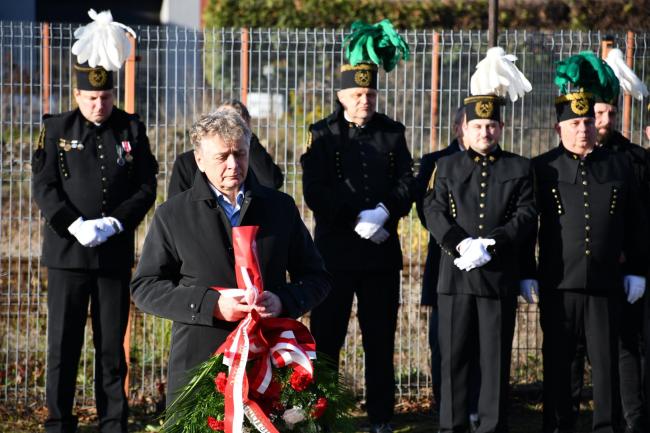 Burmistrz z wieńcem