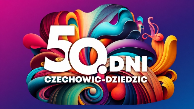 baner z grafiką 50. Dni Czechowic-Dziedzic