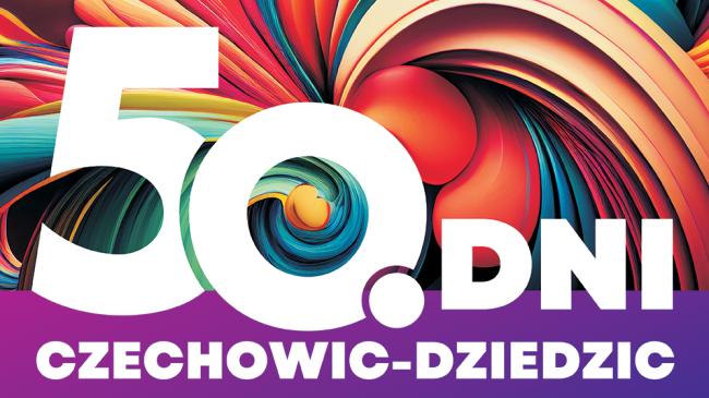 baner z grafiką 50. Dni Czechowic-Dziedzic