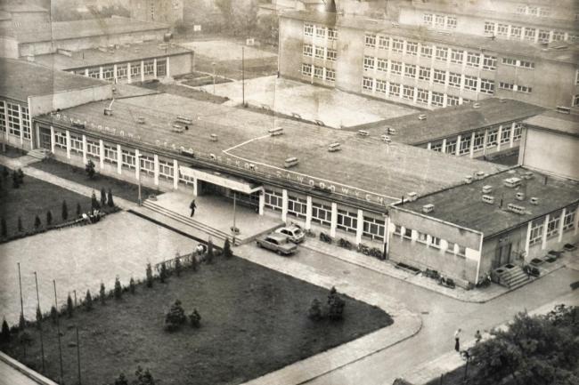 Zespół Szkół Technicznych i Licealnych im. Stanisława Staszica w Czechowicach-Dziedzicach w latach 70.